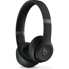 Beats Solo 4, auriculares inalámbricos en el oído, Matt Black