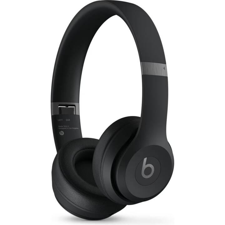 Beats Solo 4, cuffie wireless on-ear, Matt Black