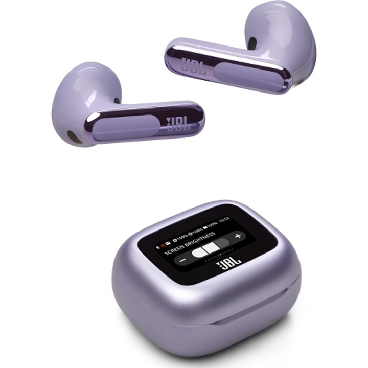 Casque Bluetooth JBL Live Flex 3 avec étui de chargement/10 h d'autonomie/Violet
