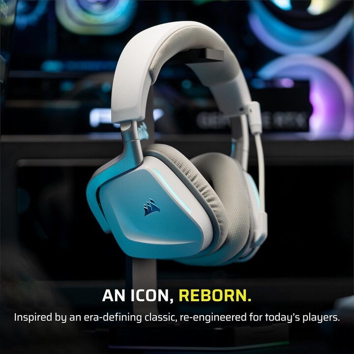 Auriculares Corsair Void Wireless V2 Blanco Ca-9011380-ww