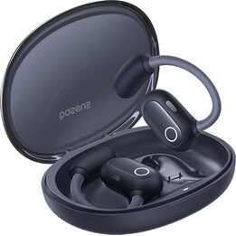 Fones de ouvido TWS abertos Eli Sport 1, preto cósmico