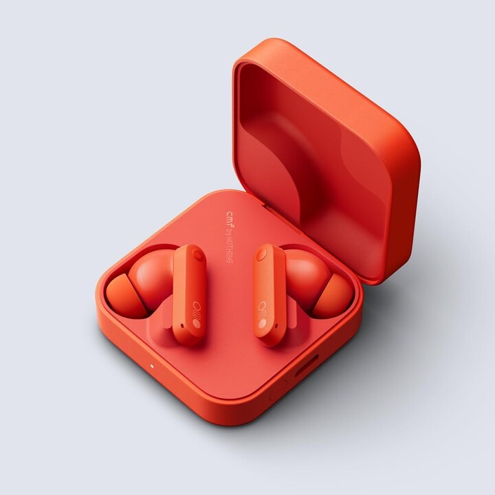 CMF by Nothing CMF Buds 2A wireless earbuds orange