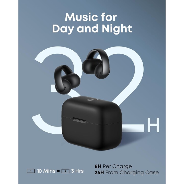 Soundcore AeroClip Nero