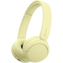 Sony WH-CH520 auriculares inalámbricos inalámbricos en la oreja, diseño liviano, amarillo