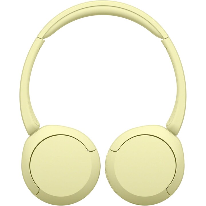 Sony WH-CH520 auriculares inalámbricos inalámbricos en la oreja, diseño liviano, amarillo