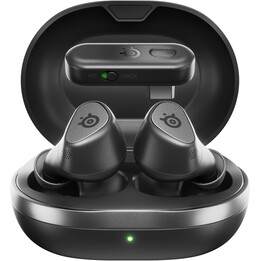 SteelSeries Arctis Gamebuds, écouteurs de jeu sans fil, noir