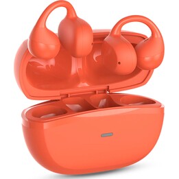 Auriculares Bluetooth SPC Boost Clip con estuche de carga/ Autonomía 6h/ Rojos