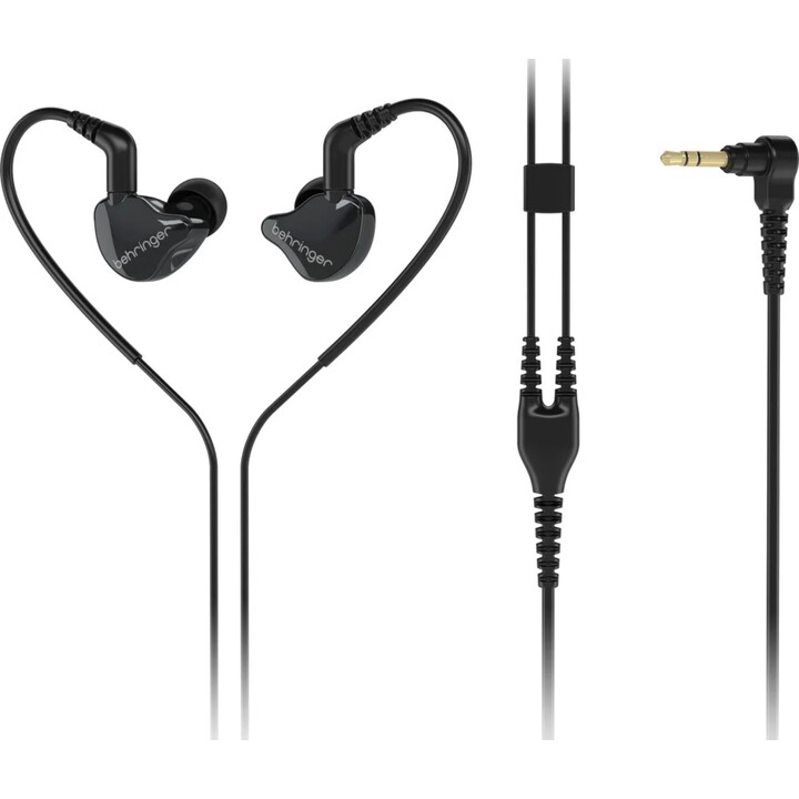 Behringer MO240-CK PRO, Earbuds, Black