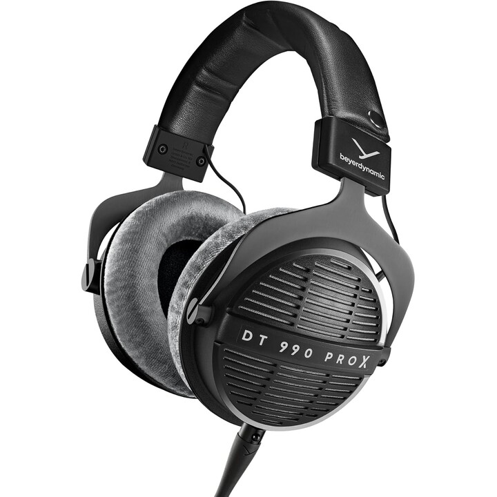 Beyerdynamic DT 990 Pro x Auriculares de estudio de devolución abierta para escuchar y editar críticas