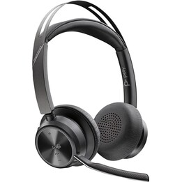 Poly Voyager Focus 2-M USB-C-C-Headset, USB-C/A-Adapter, Ladestation