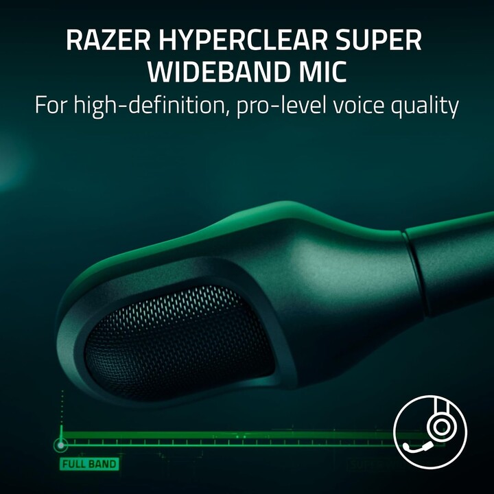 Casque Razer Blackshark V3 Pro sans fil pour PC, blanc
