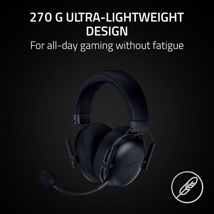 Casque Razer Blackshark V3 X Hyperspeed sans fil pour PC, noir