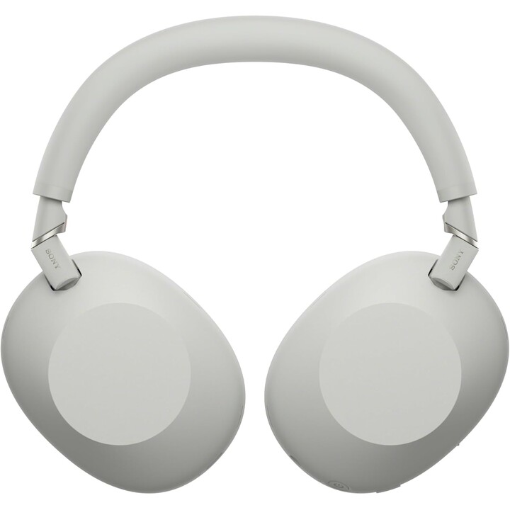 Fones de ouvido sem fio e com fio Sony WH-1000XM6 com faixa de cabeça para música/uso diário USB tipo C Bluetooth cinza