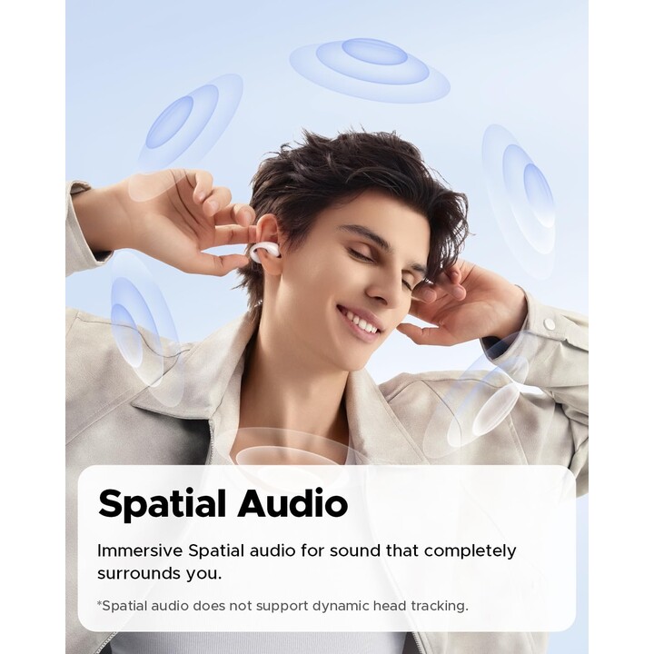 SoundPeats PearlClip Pro Blanco - Auriculares Bluetooth