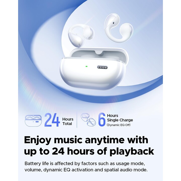 SoundPeats PearlClip Pro Blanco - Auriculares Bluetooth