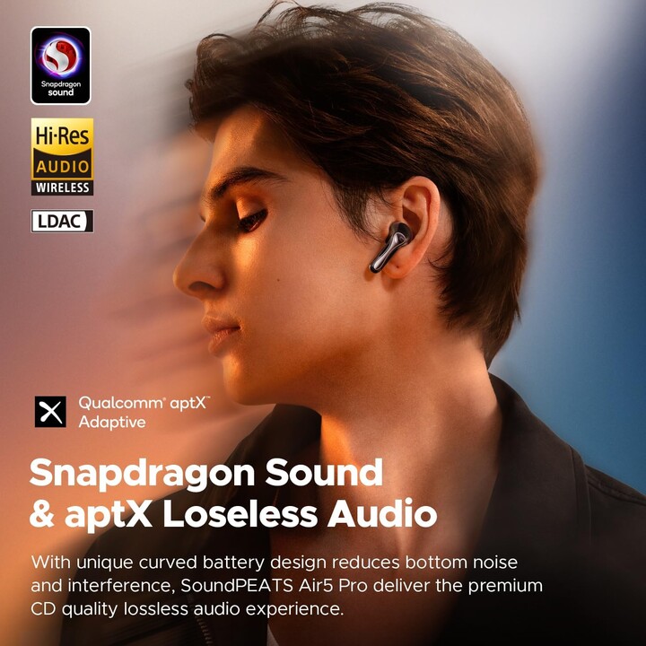 SoundPEATS Air 5 Pro Black
