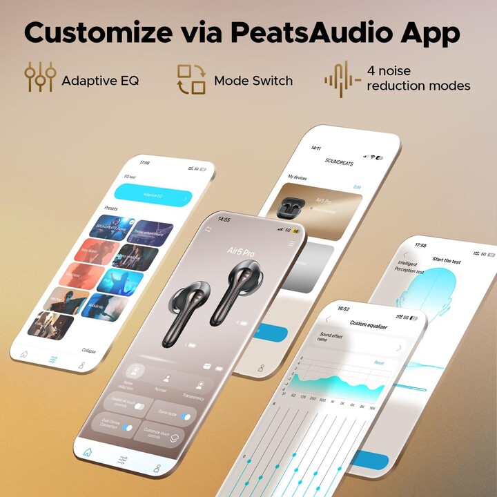 SoundPEATS Air 5 Pro Black