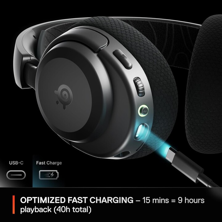 Steelseries Arctis Nova 3p Auriculares Inalámbrico Diadema Música/uso Diario Bluetooth Negro