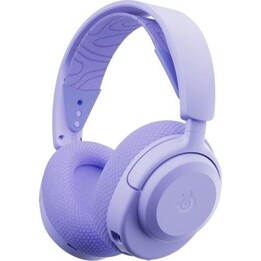 Auriculares SteelSeries Arctis Nova 3X inalámbricos Bluetooth y RF gaming sonido 360°, lavanda
