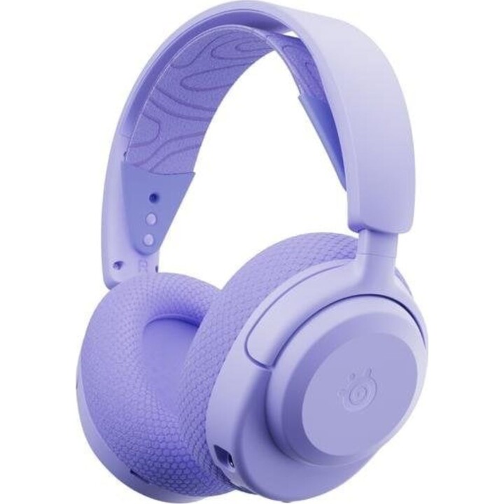 Auriculares SteelSeries Arctis Nova 3X inalámbricos Bluetooth y RF gaming sonido 360°, lavanda