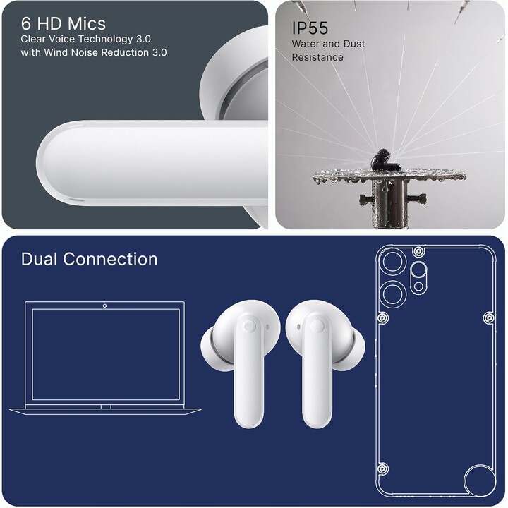 Nothing CMF Buds 2 Plus ANC Light Grey
