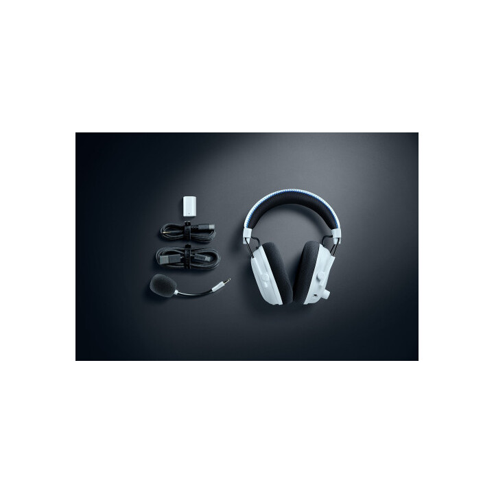 Cuffie da gioco wireless e cablate Razer Blackshark V3 Pro USB Type-A Bluetooth bianche