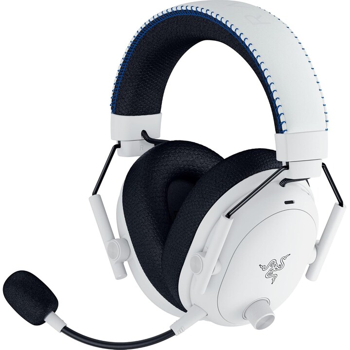 Casque de jeu filaire et sans fil Razer Blackshark V3 Pro, USB Type-A, Bluetooth, blanc