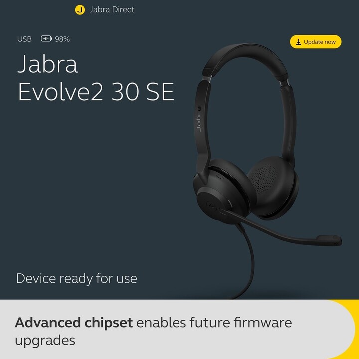 Auriculares Evolve2 30 SE UC estéreo USB-A
