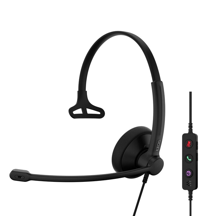 IMPACT 100 MS Mono USB-C+A - Kopfhörer - Mono