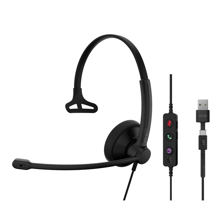 IMPACT 100 MS Mono USB-C+A - Kopfhörer - Mono