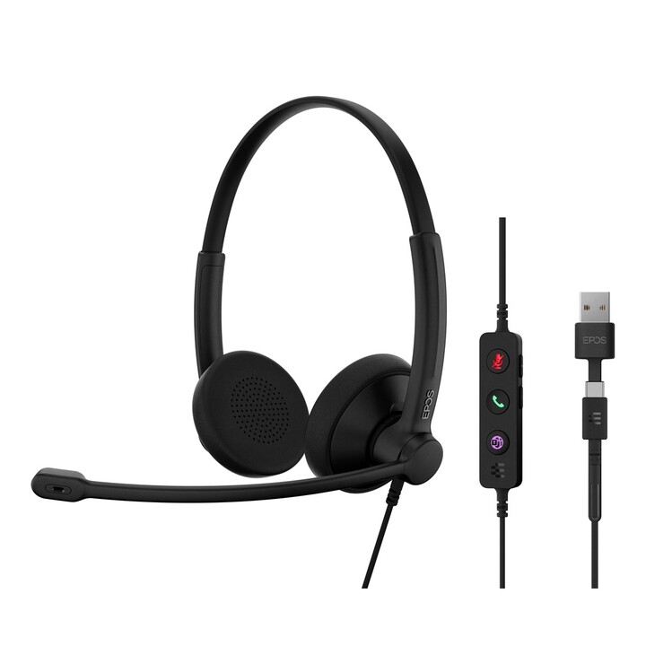 EPOS IMPACT 100 MS Stereo USB-C+A Headset