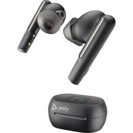 Auriculares Poly Voyager Free 60 + Adaptador BT700 USB-C + Funda de carga con pantalla táctil.