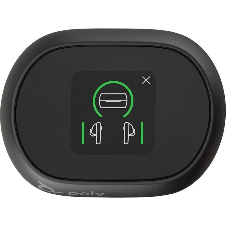 Auriculares Poly Voyager Free 60 + Adaptador BT700 USB-C + Funda de carga con pantalla táctil.
