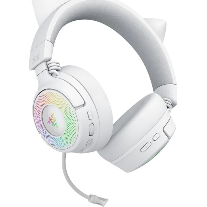 Razer Kraken Kitty V3 Pro kabellose HyperSpeed-RGB-Gaming-Kopfhörer, weiß