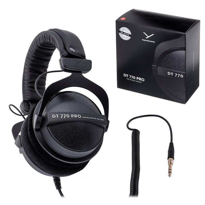 Beyerdynamic DT 770 PRO 250 OHM Black Limited Edition - auriculares de estudio cerrados
