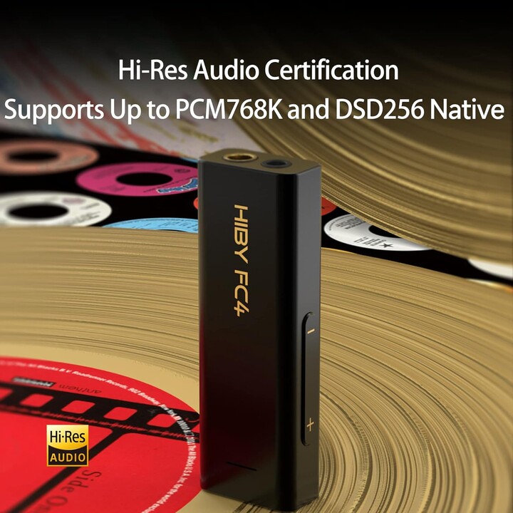HiBy FC4 Portable Amplifier/DAC Black