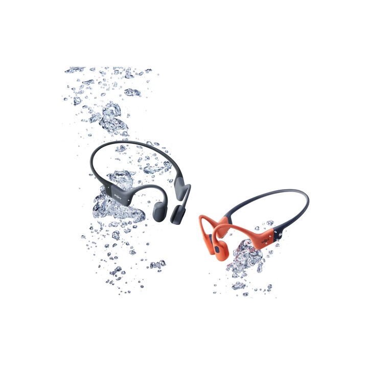 SHOKZ OpenSwim Pro Auriculares Inalámbrico De oreja abierta Deportes Bluetooth Gris