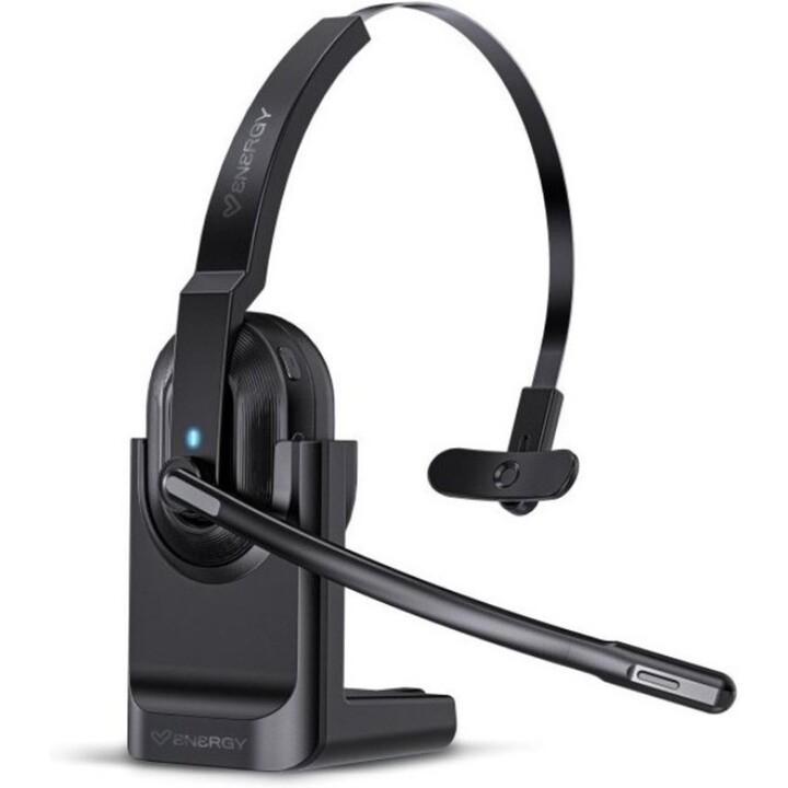 Energy Sistem Auricular + microfono energia voce pura ufficio monoaurale bluetooth nero + base