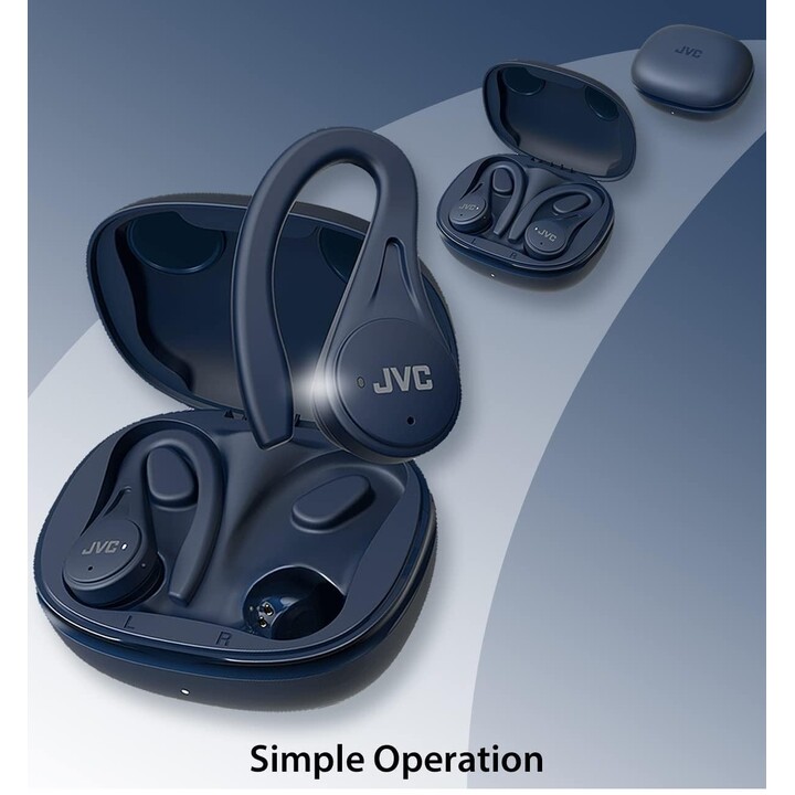 Auriculares intraaurales JVC HA-EC25TBU negros