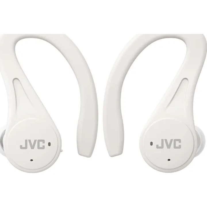 JVC True Wireless Sport – kabellose Kopfhörer mit vollständiger Sicherheit, leicht und kompakt, weiß