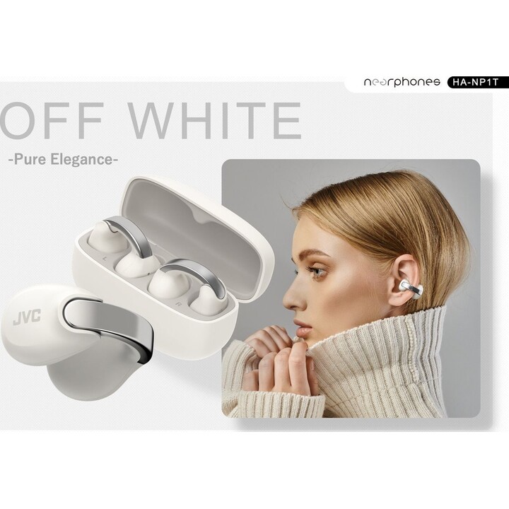 Casque JVC HA-NP1TWU Blanc