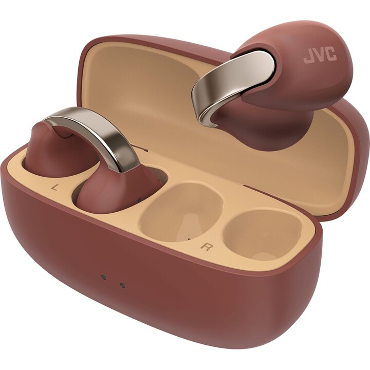 JVC Nearphones HA-NP1T Casque sans fil ouvert - Marron