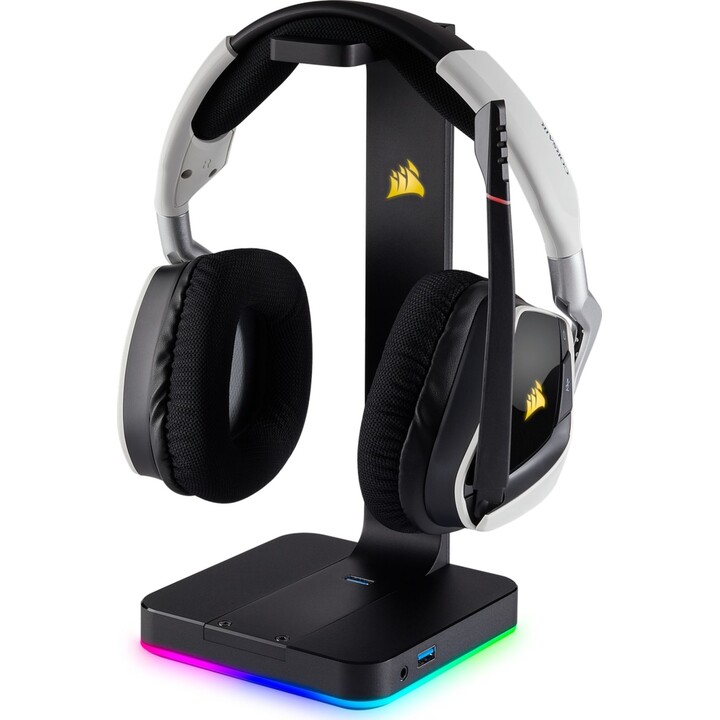 Corsair ST100 RGB Soporte para auriculares negro