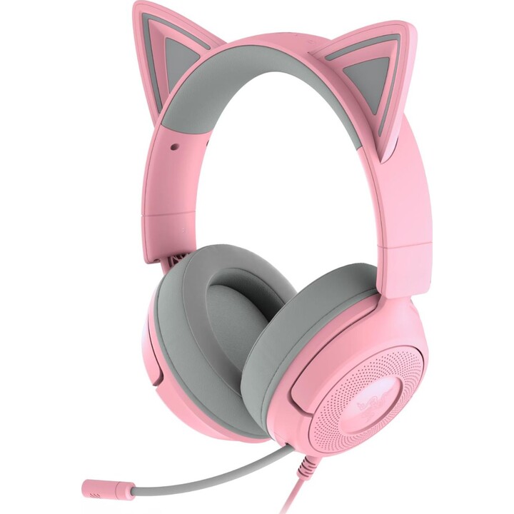 Auriculares Razer Kraken Kitty V3 X Quartz (rz04-05350100-r3m1)