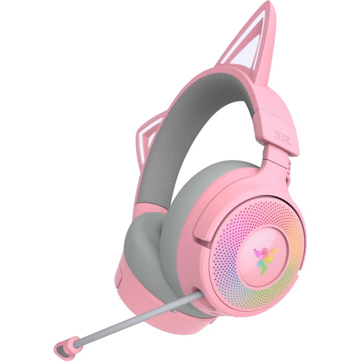 Auriculares Razer Kraken Kitty V3 X Quartz (rz04-05350100-r3m1)