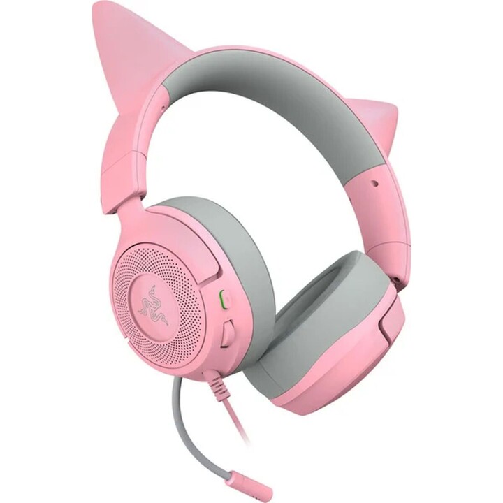 Auriculares Razer Kraken Kitty V3 X Quartz (rz04-05350100-r3m1)