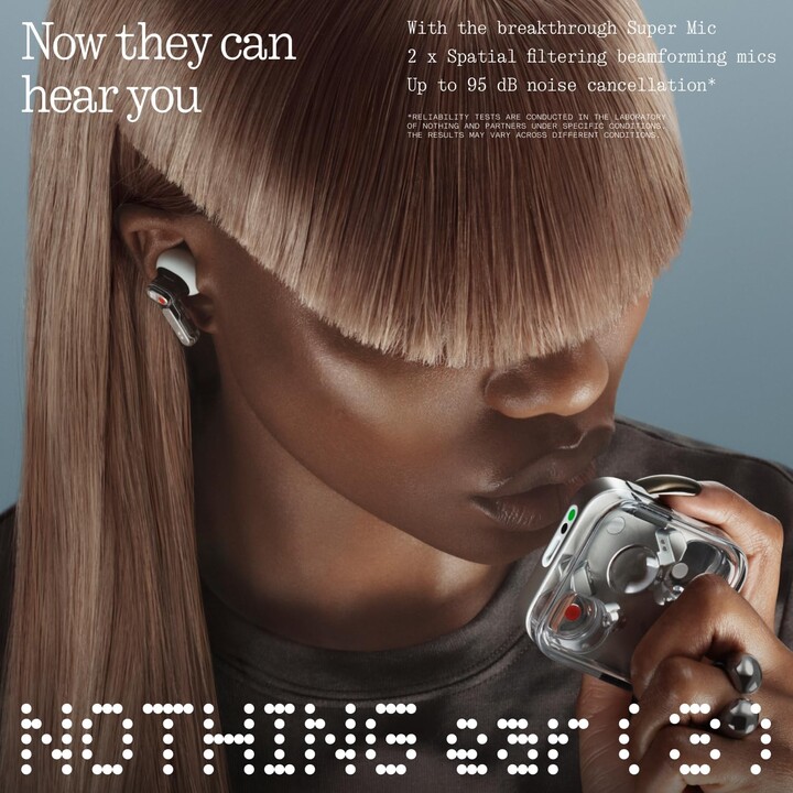 Nothing Ear (3) auriculares inalámbricos blancos