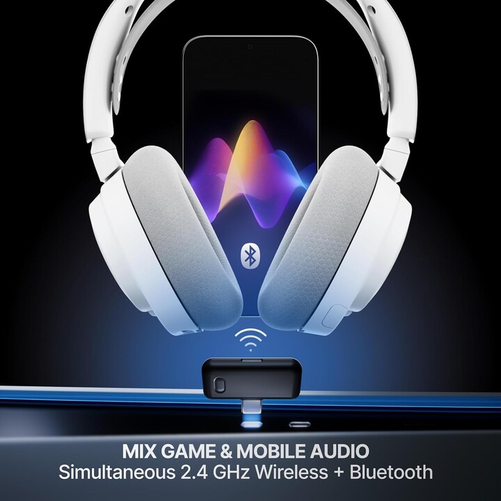 Fones de ouvido Steelseries - Arctis Nova 7 Gen 2 Branco (61731)