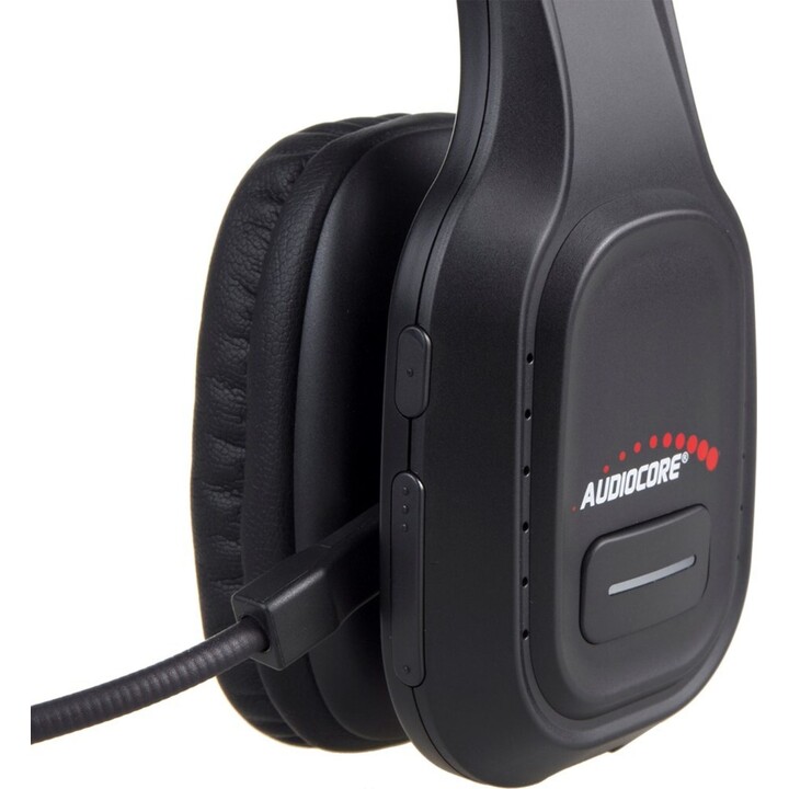 Audiocore AC864 Bluetooth headset call center black