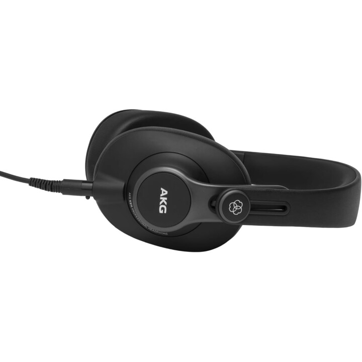 AKG K371 auricular y casco Auriculares Alámbrico Diadema Escenario/Estudio Negro, Metálico